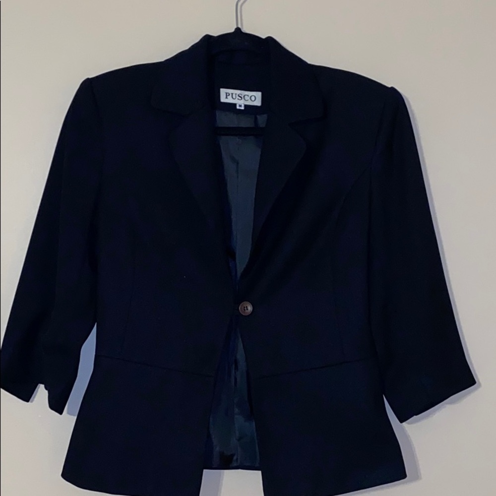 Size M PUCO BLACK BLAZER